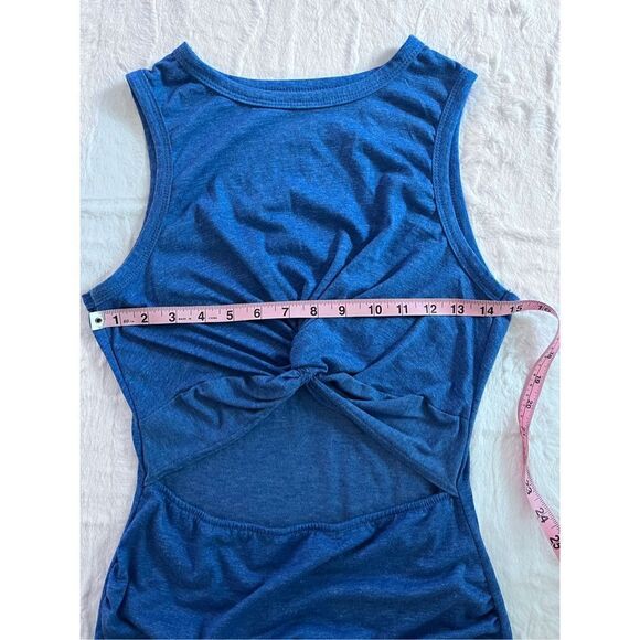 Blue Body-con Dress Amazon Size S - Picture 4 of 7
